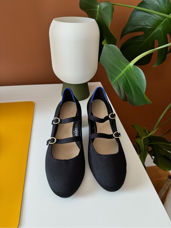 Rothy's Shoes - Rothy's Double Buckle Mary Jane Heel